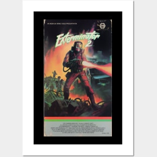 Exterminator 2 VHS art v4 Posters and Art